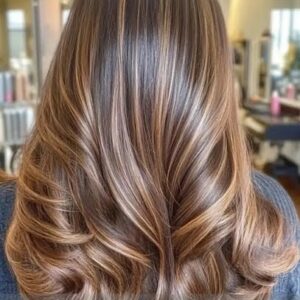 Honey Blonde Natural Wavy